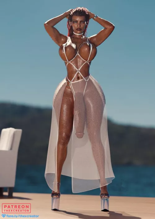 Futa Loba on Vacation (The X Creator) 