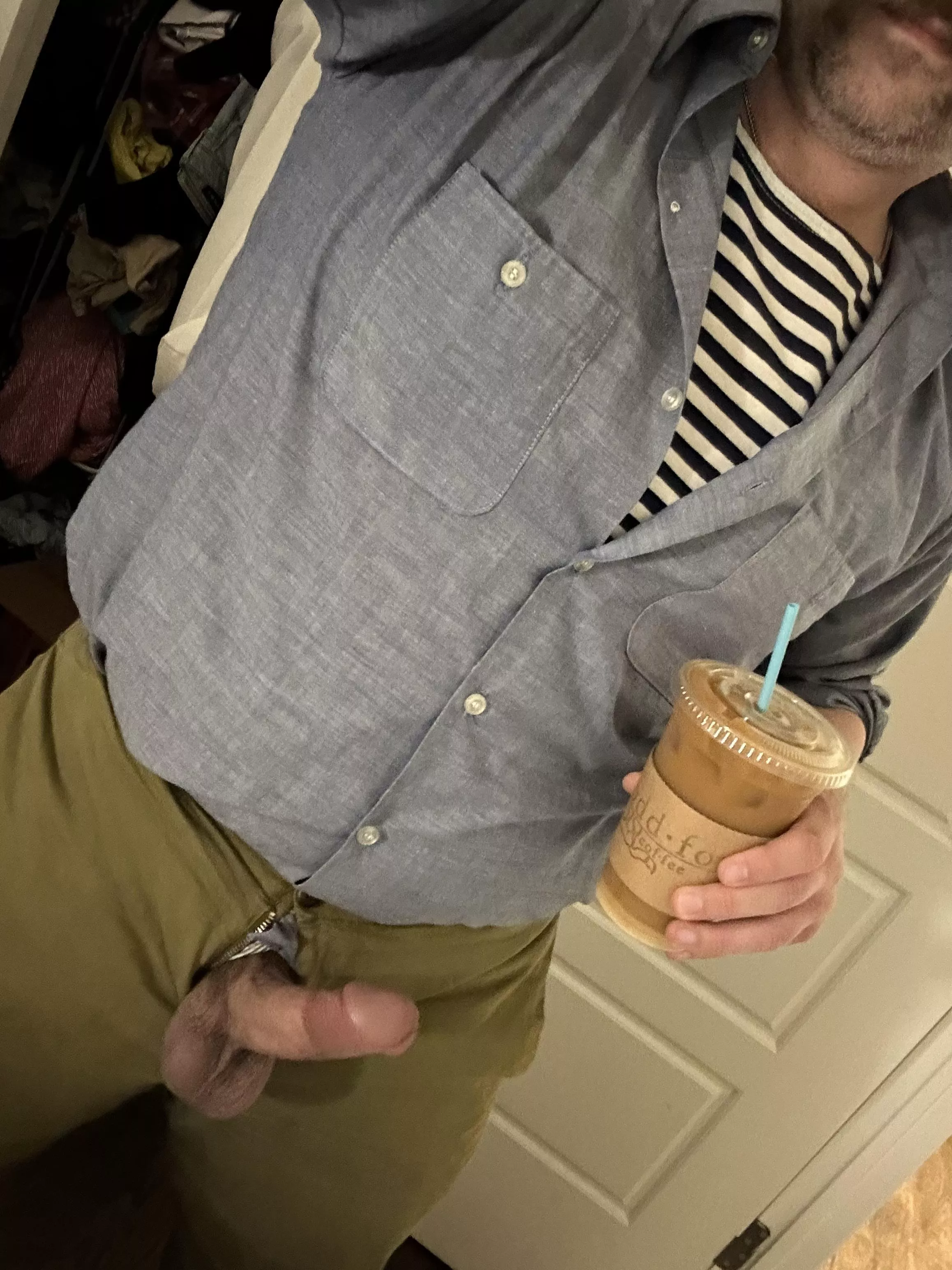 got you some coffee and a treat 