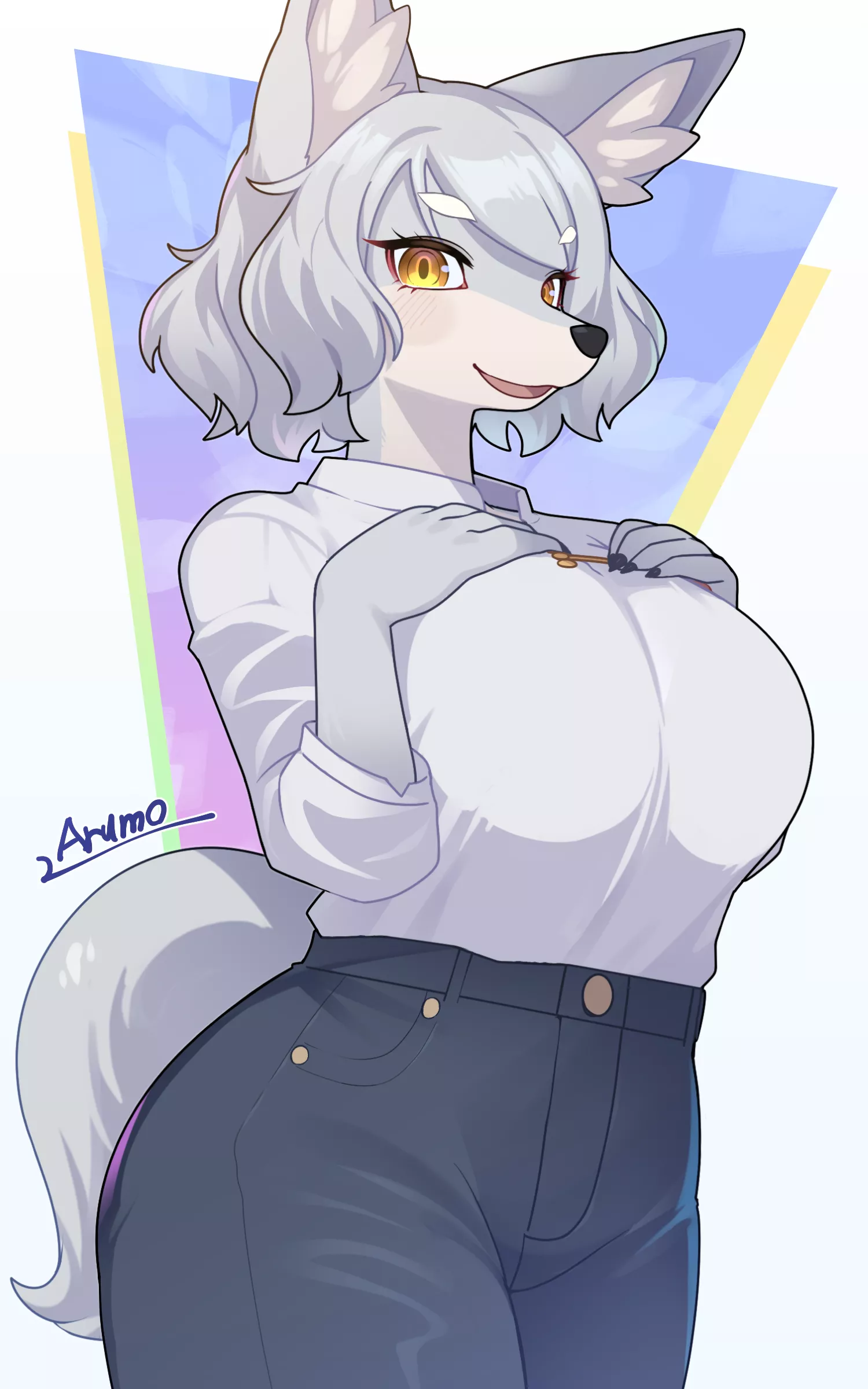 Her new work outfit [F] (arumo)