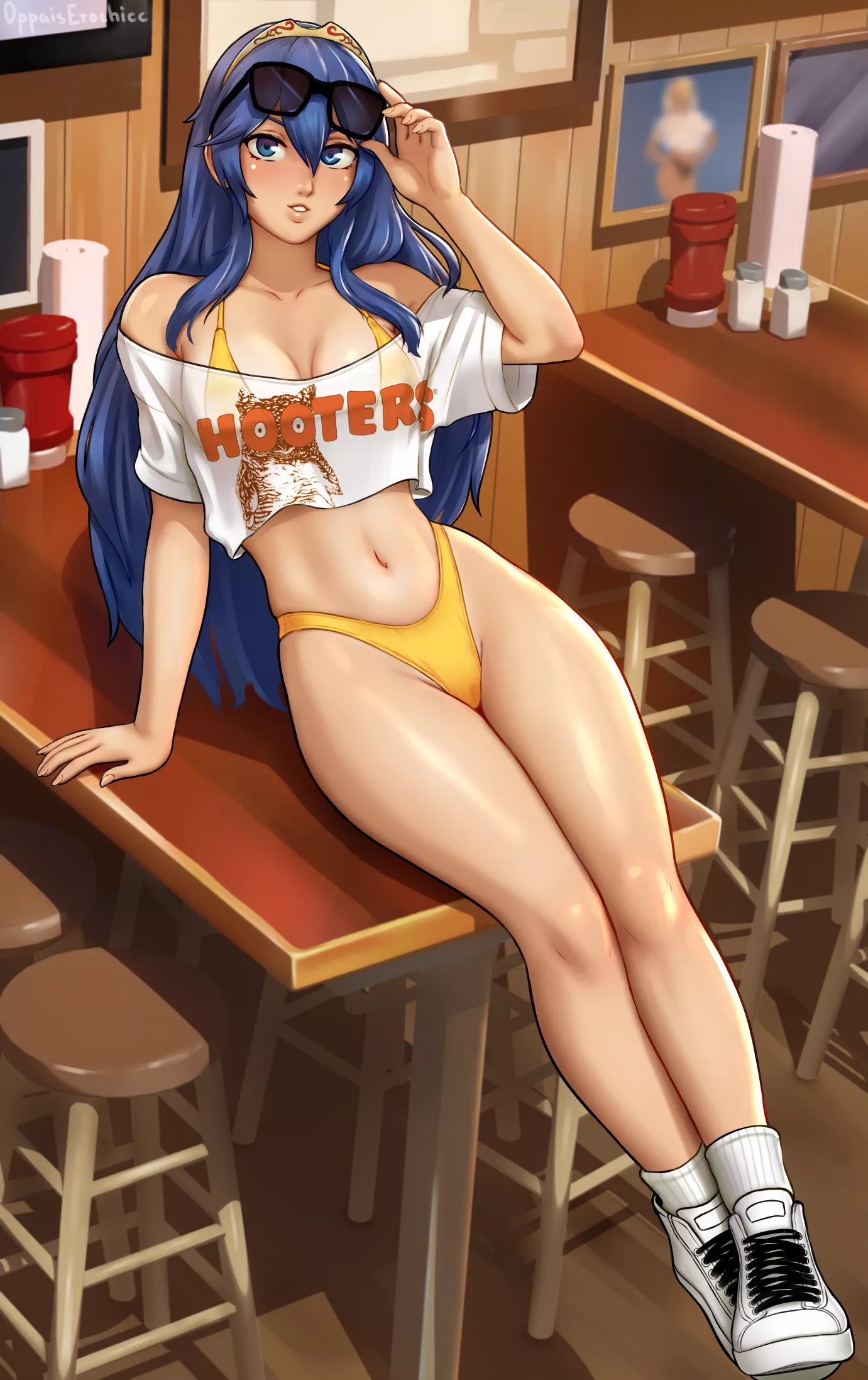 Hooters Lucina (oppaiserothicc)
