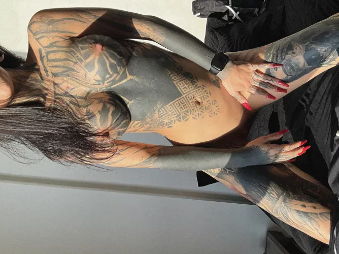 i heard youre into tattoos