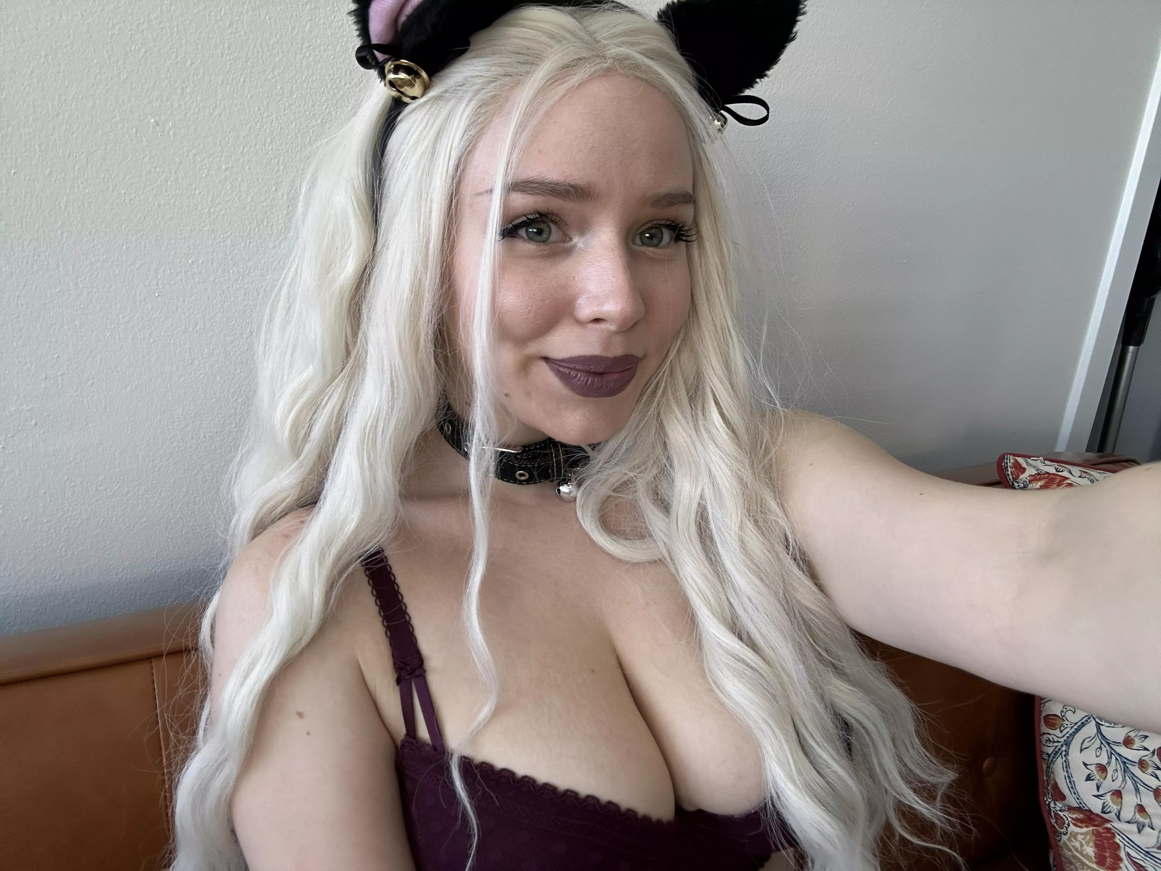 If you cum your milk on my tits, I'll let you play with them whenever you want 😼