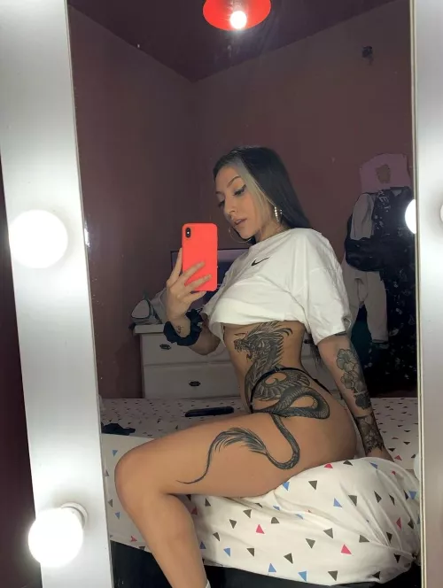 I'll bring nothing but my ass and some perfume on me.