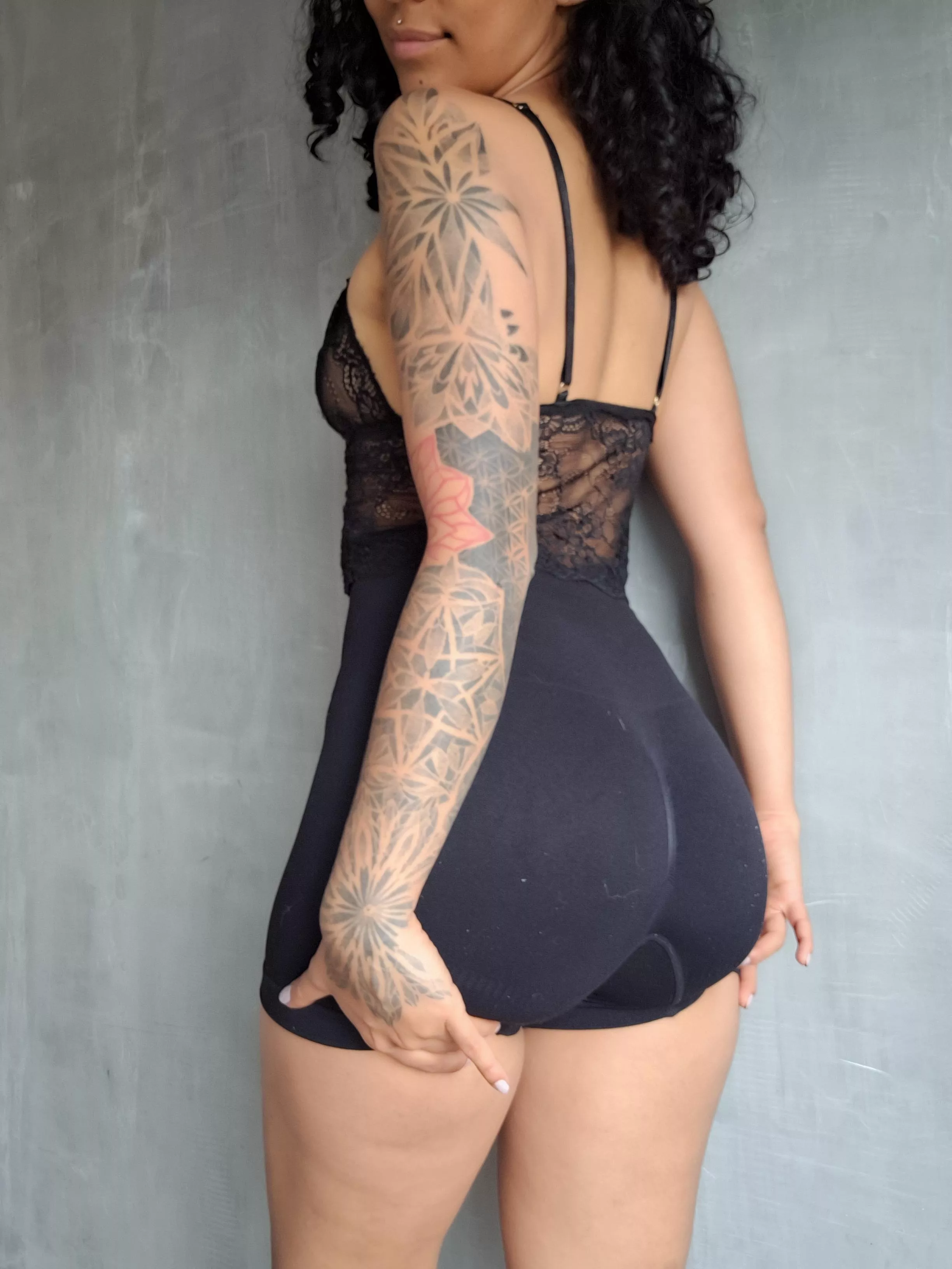 Just felt cute while getting dressed