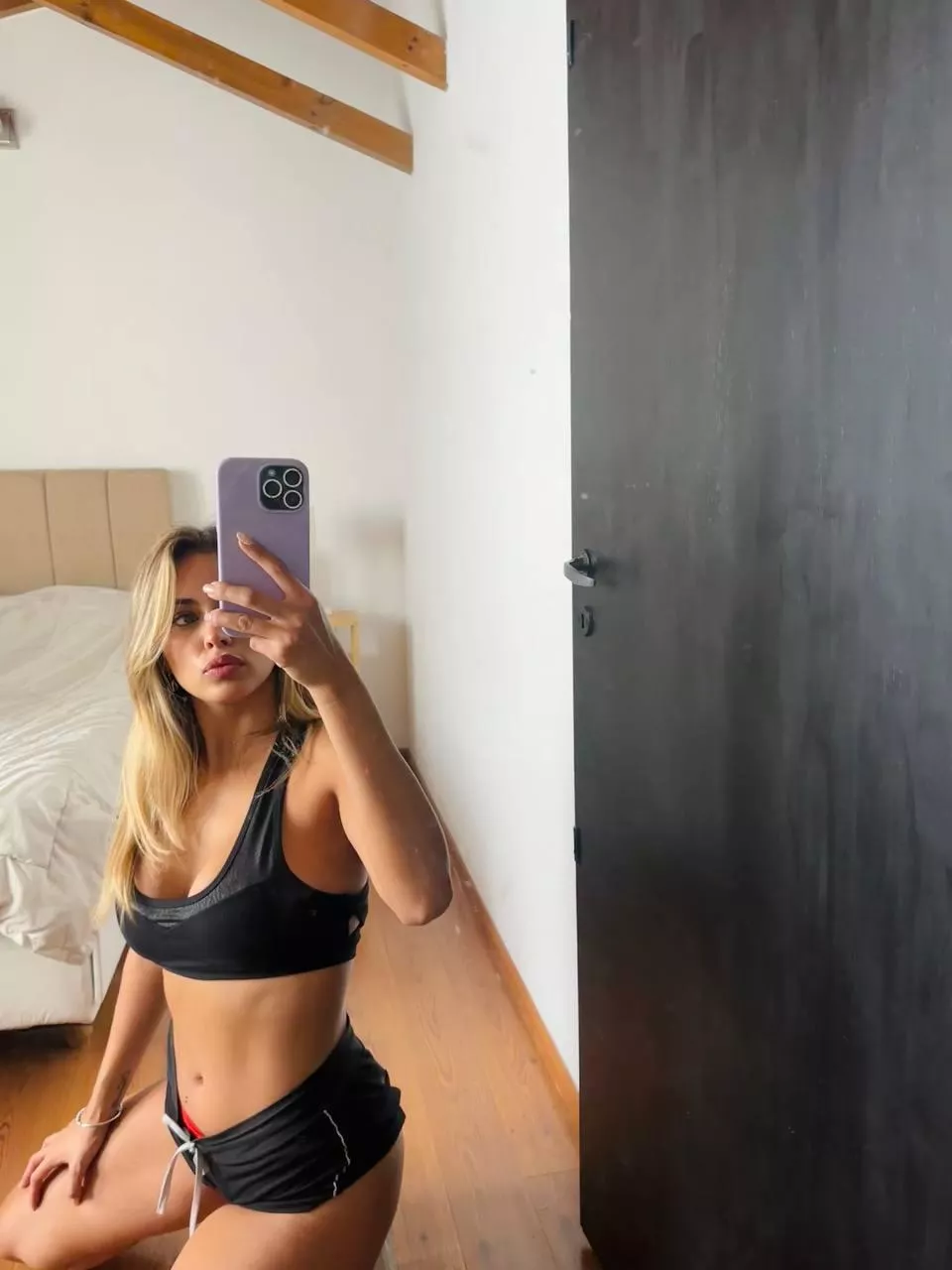 Little black workout outfit 🖤