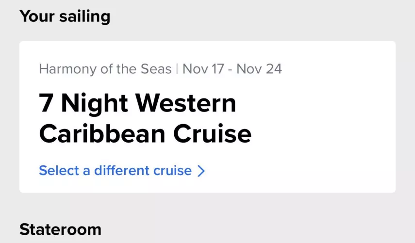 [M4F] last day on harmony of the seas 11/17-11/24