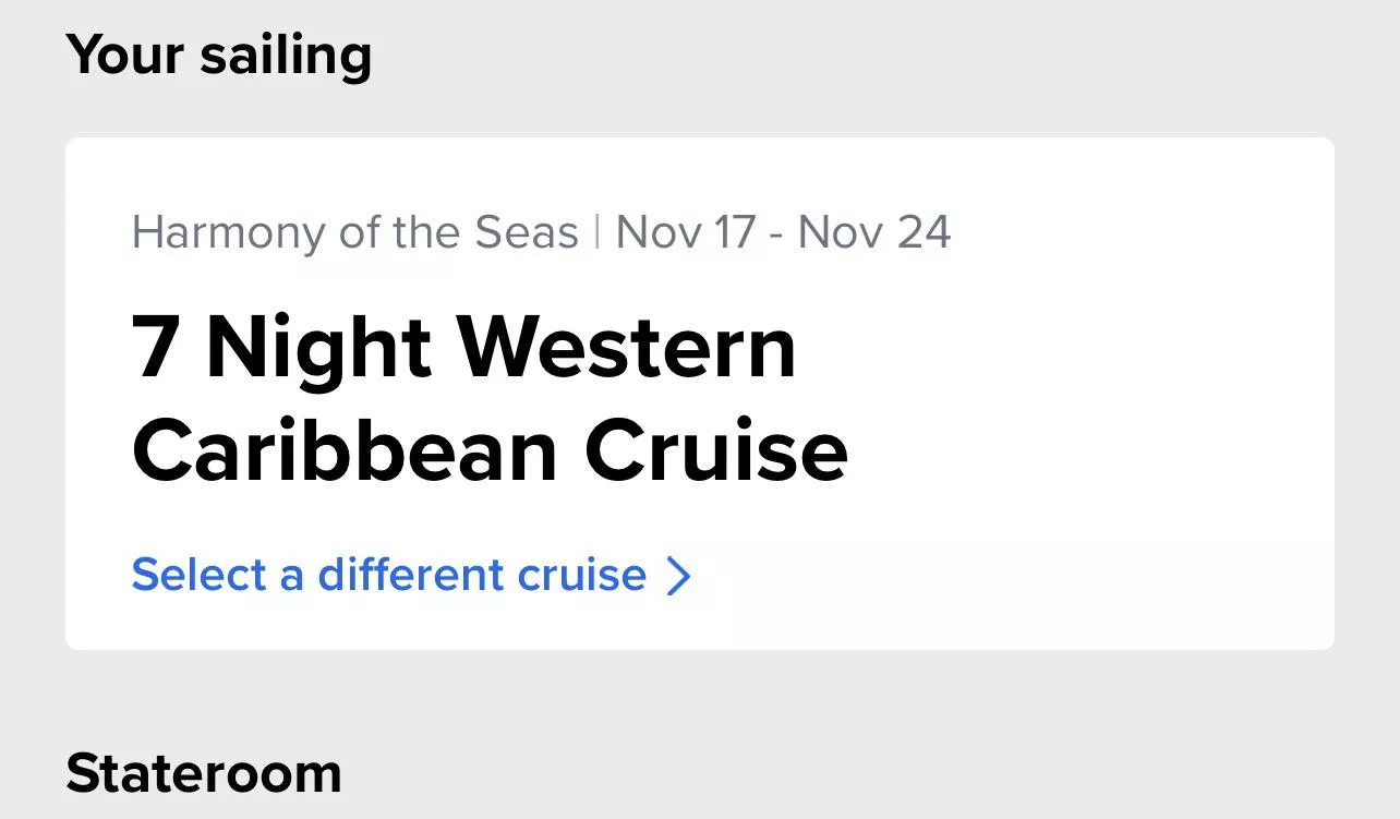 [M4F] last day on harmony of the seas 11/17-11/24