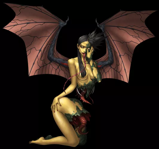 Manananggal from Shin Megami Tensei V: Vengeance (Artist: Masayuki Doi)