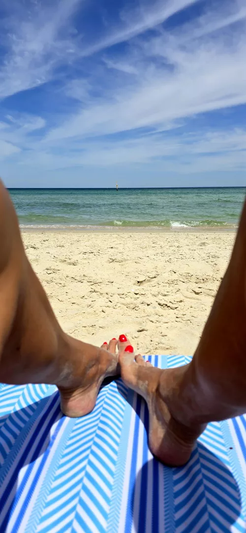 OC Summer down under!! Anyone feel like skinny dipping with me on this secluded beach?