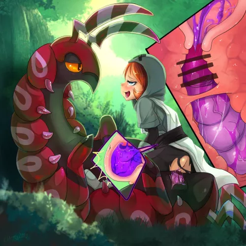 Plasma Grunt riding Scolipede! (konekonoarashi)