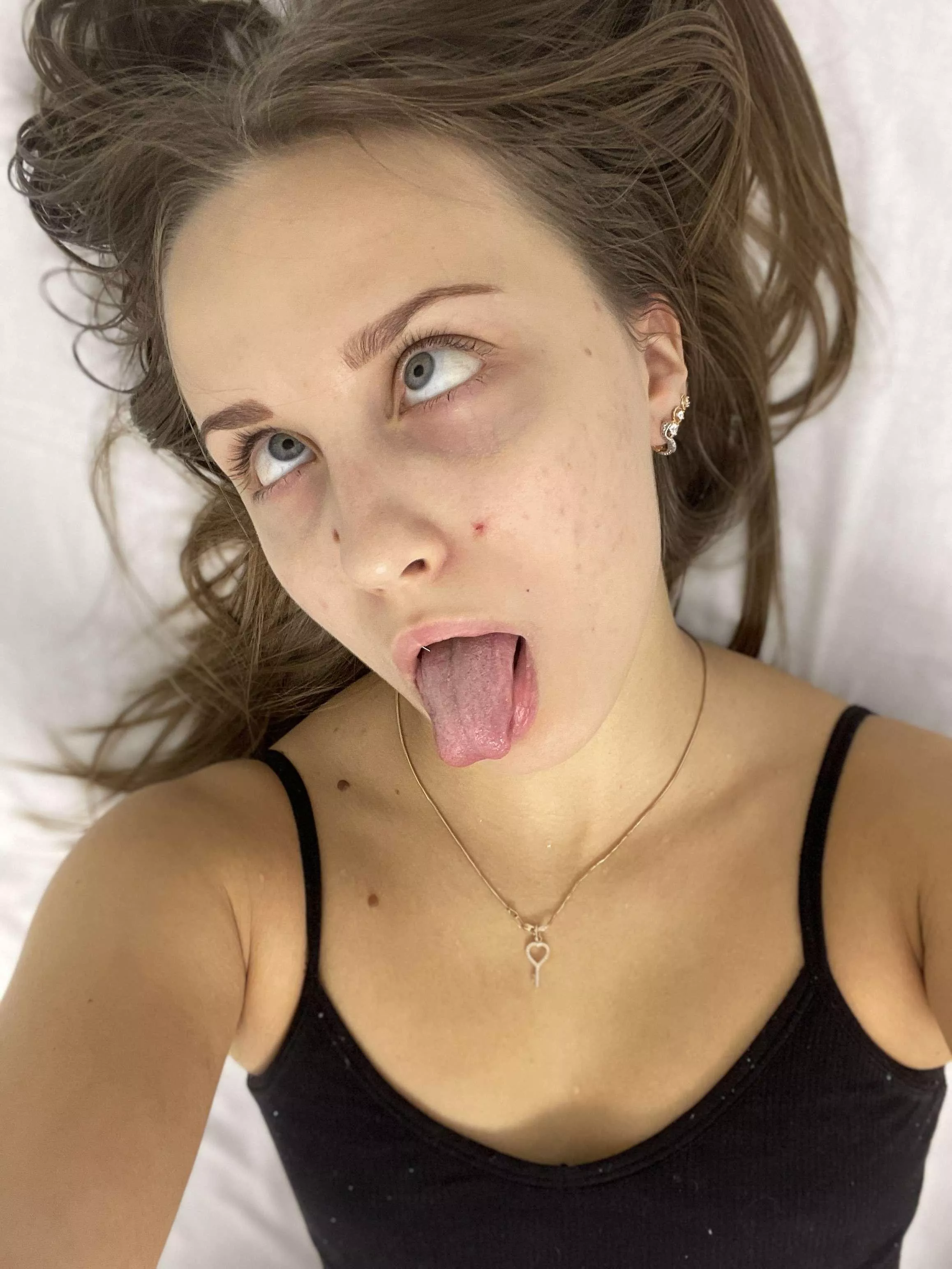 Practicing my Ahegao face for your viewing pleasure