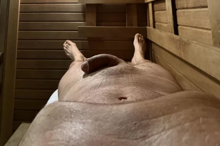 Sauna after workout 