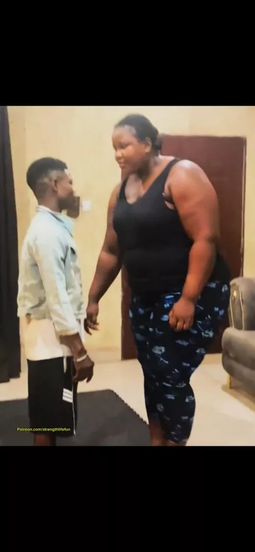 She needs bends to hear him because she cares