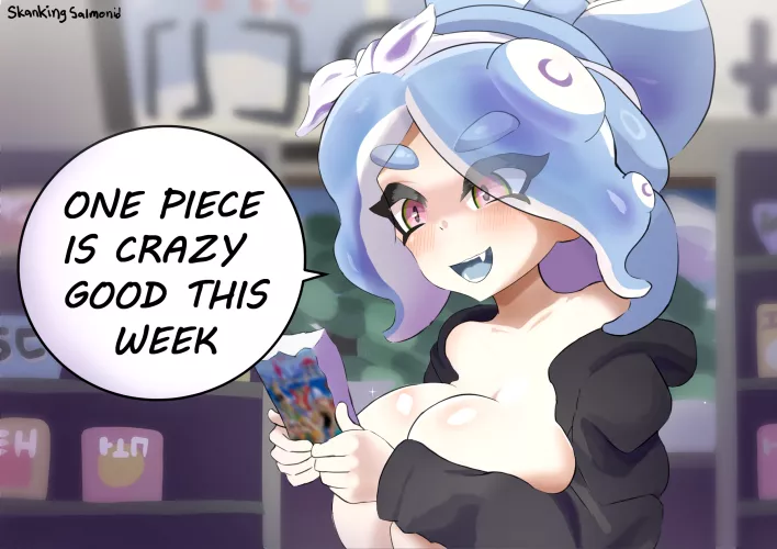 (skanking salmonid) One Piece Meme Octo