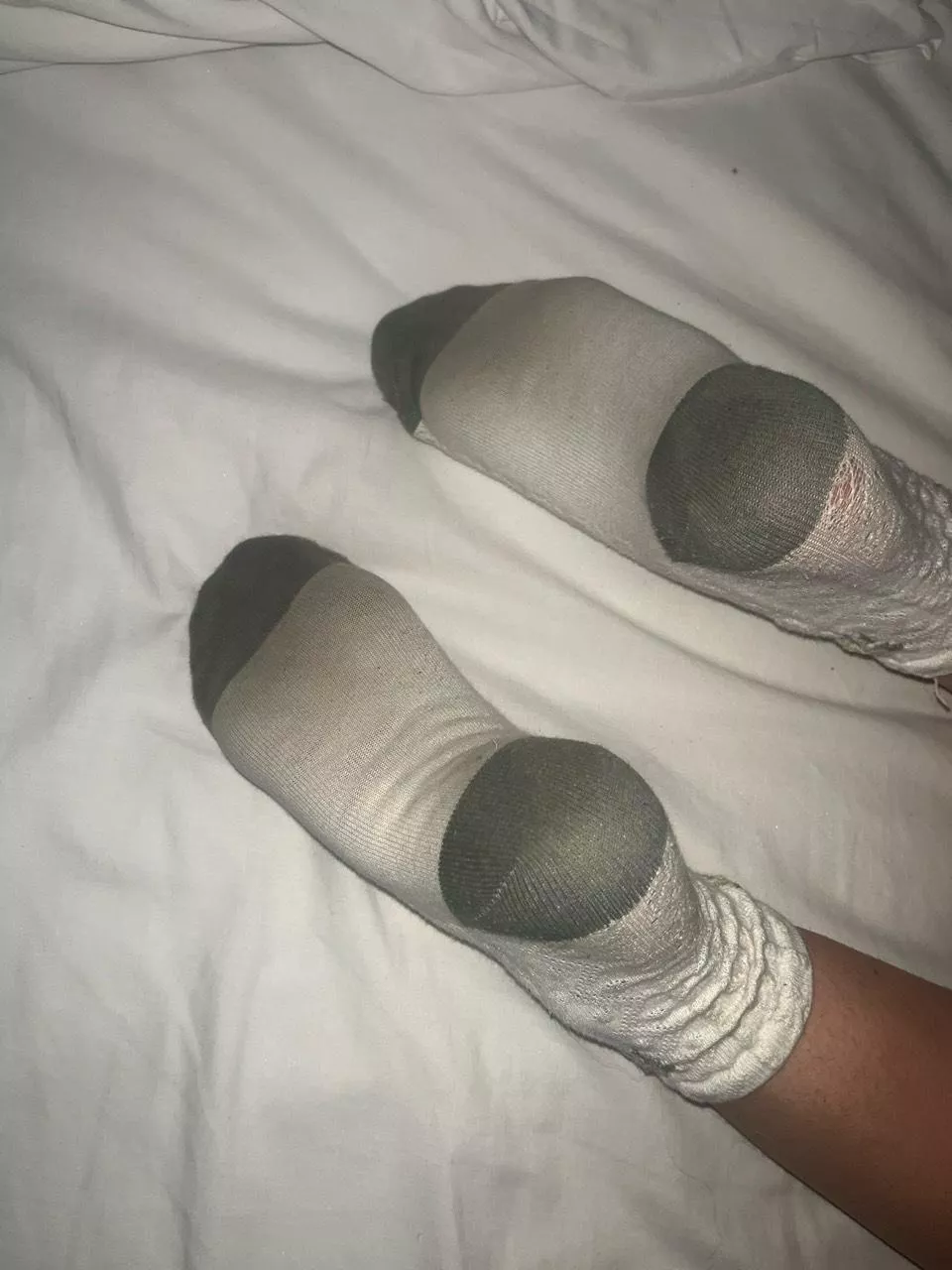 Sweaty socks worn in work boots for 3 days [F19]