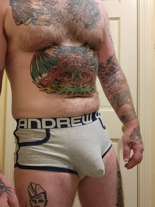 Tattooed bear 