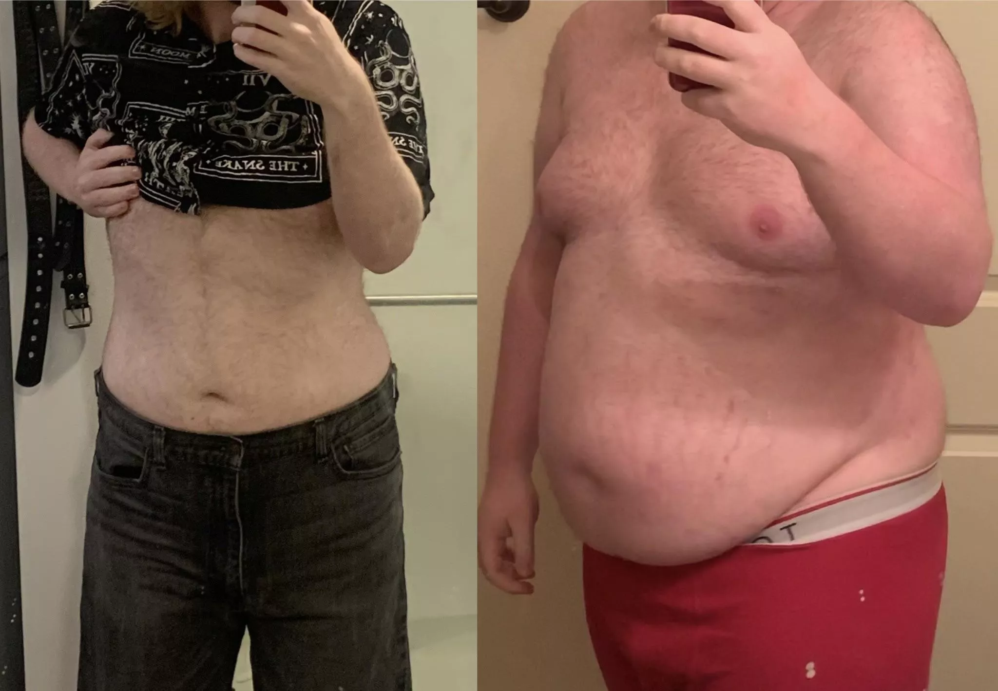 The difference a year or so can make