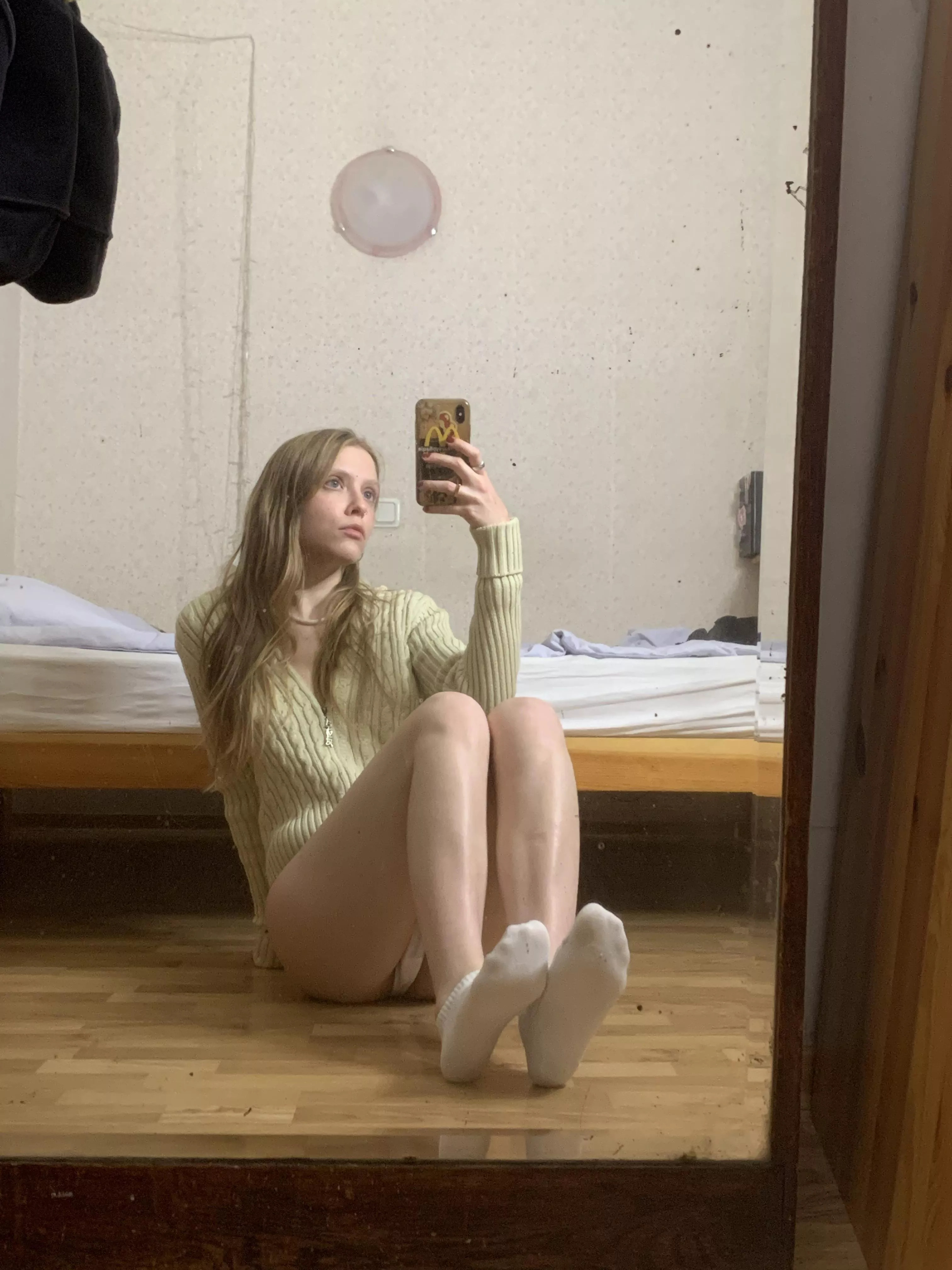 There's no sperm on my socks