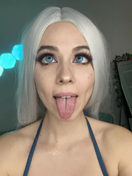 Waiting patiently for your huge warm load