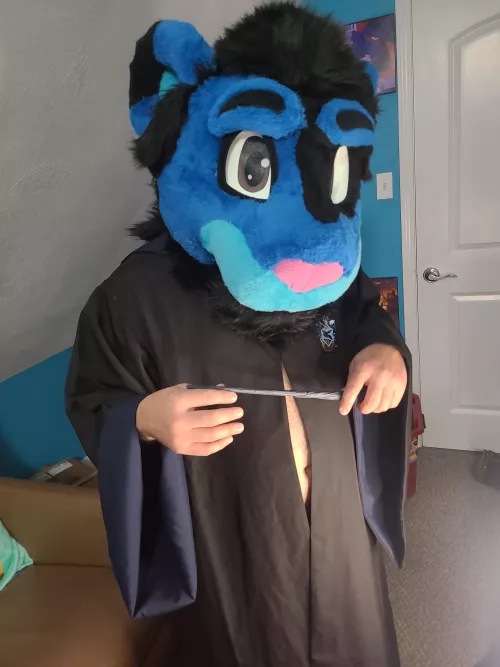 Wanna see under my cloak~? (OF: LustyLion9869 / JFF: LionclawAD)