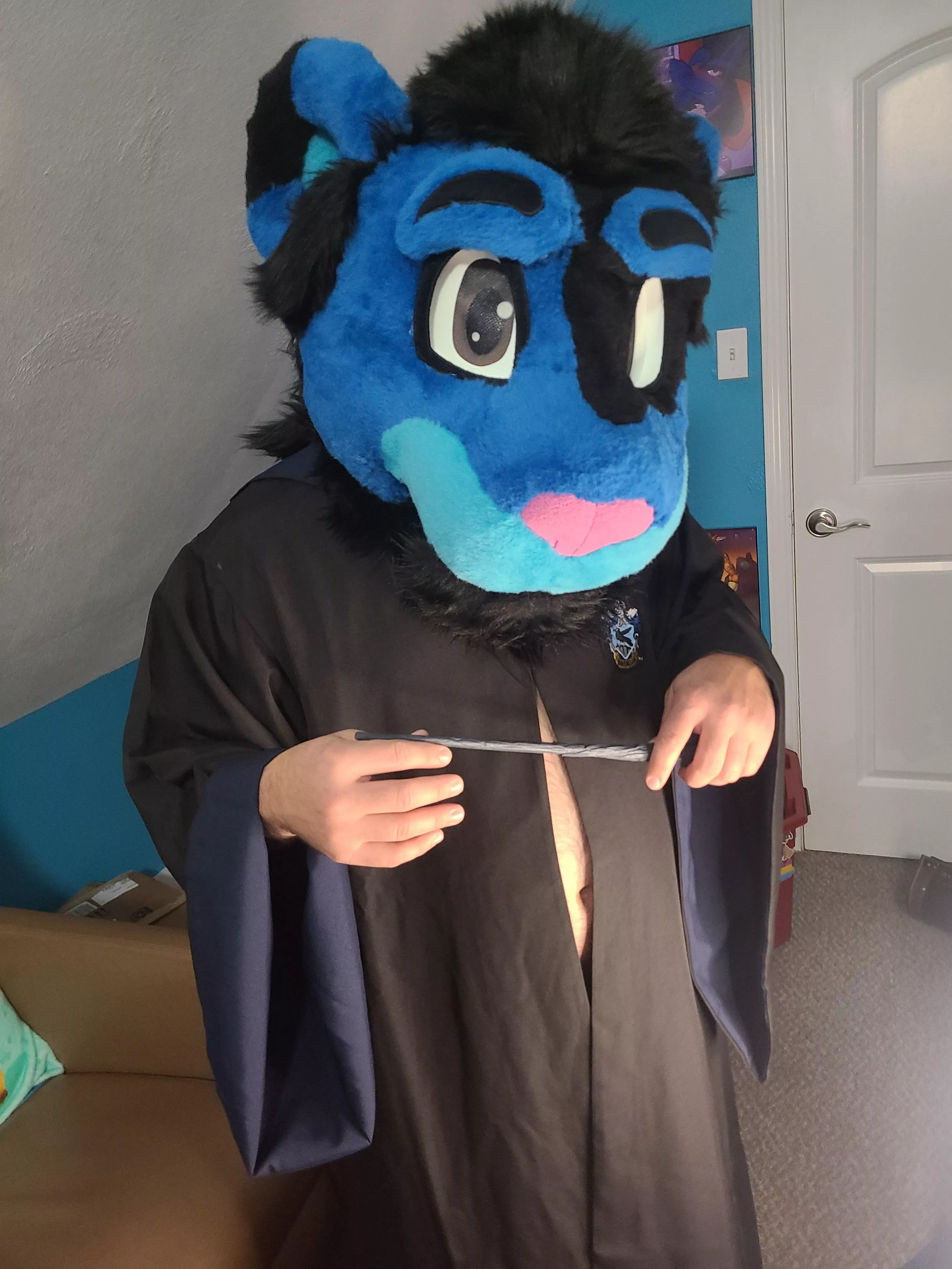 Wanna see under my cloak~? (OF: LustyLion9869 / JFF: LionclawAD)