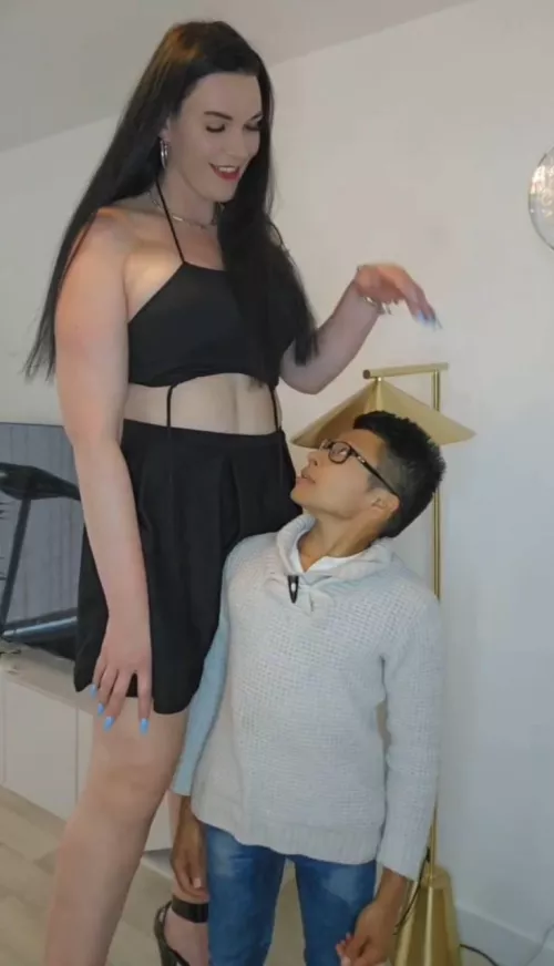 When he's so short, even the lamp is taller!