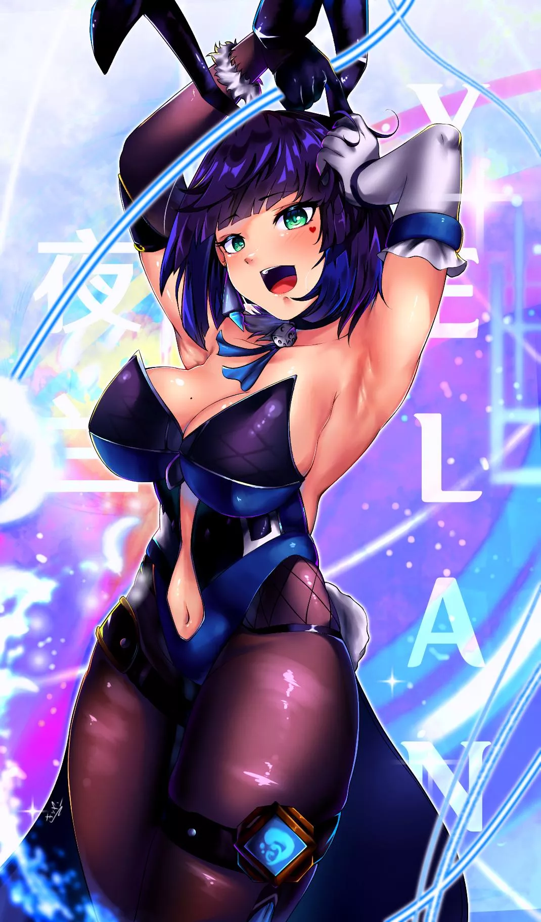 Yelan [Art by me] (Genshin Impact)