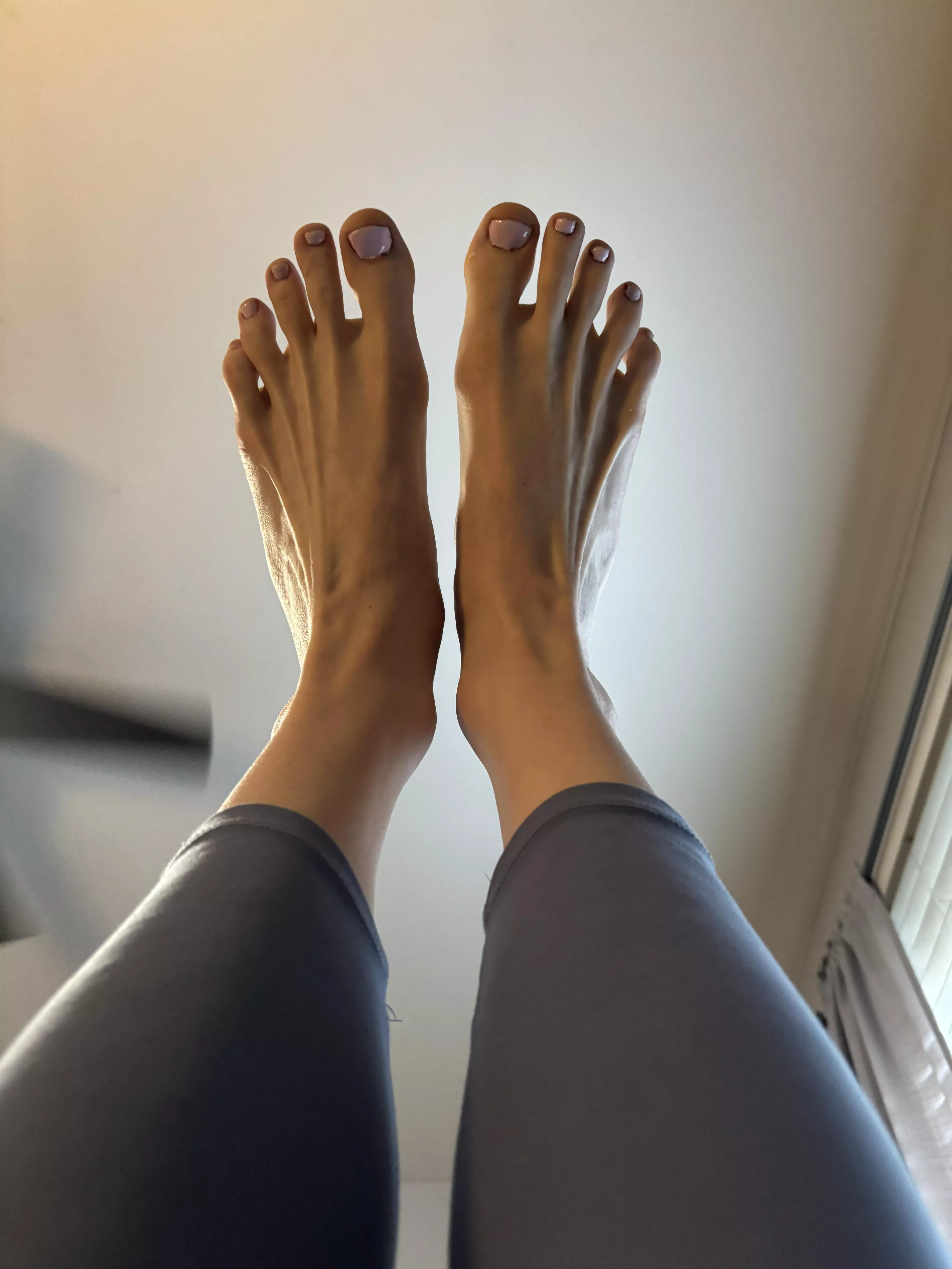 Are you gonna suck my toes or just stare at my size 12 feet