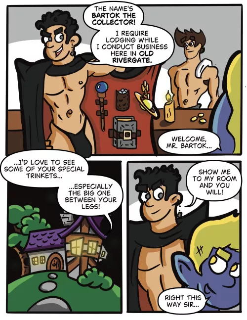 Bartok the Collector at the Vulture Tavern [OC]