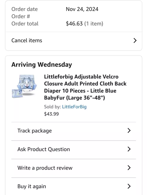 Decided to buy the puppy one's instead 