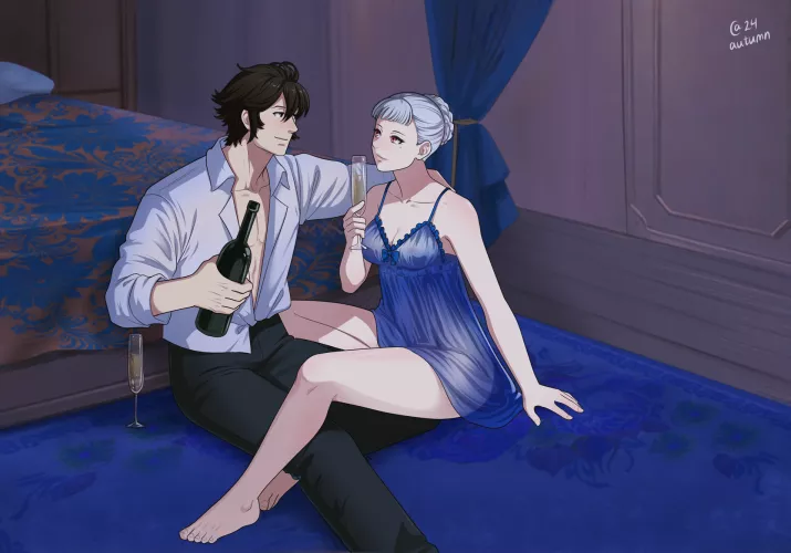 FE Awakening: Frederick & Phila [commission by Autumn Sacura]