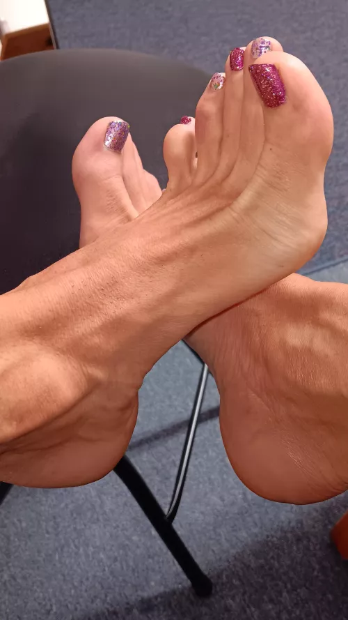 Feet pic before work 