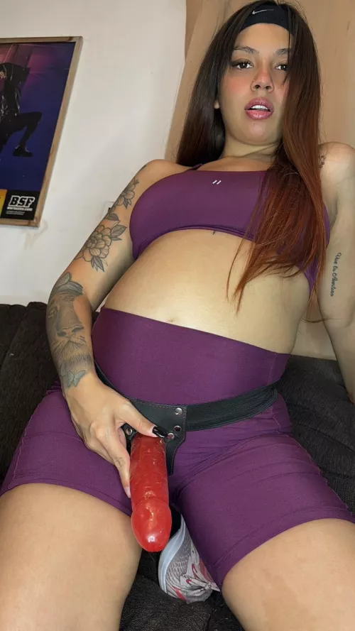 From here I can see the extreme desire you have to suck and fuck it