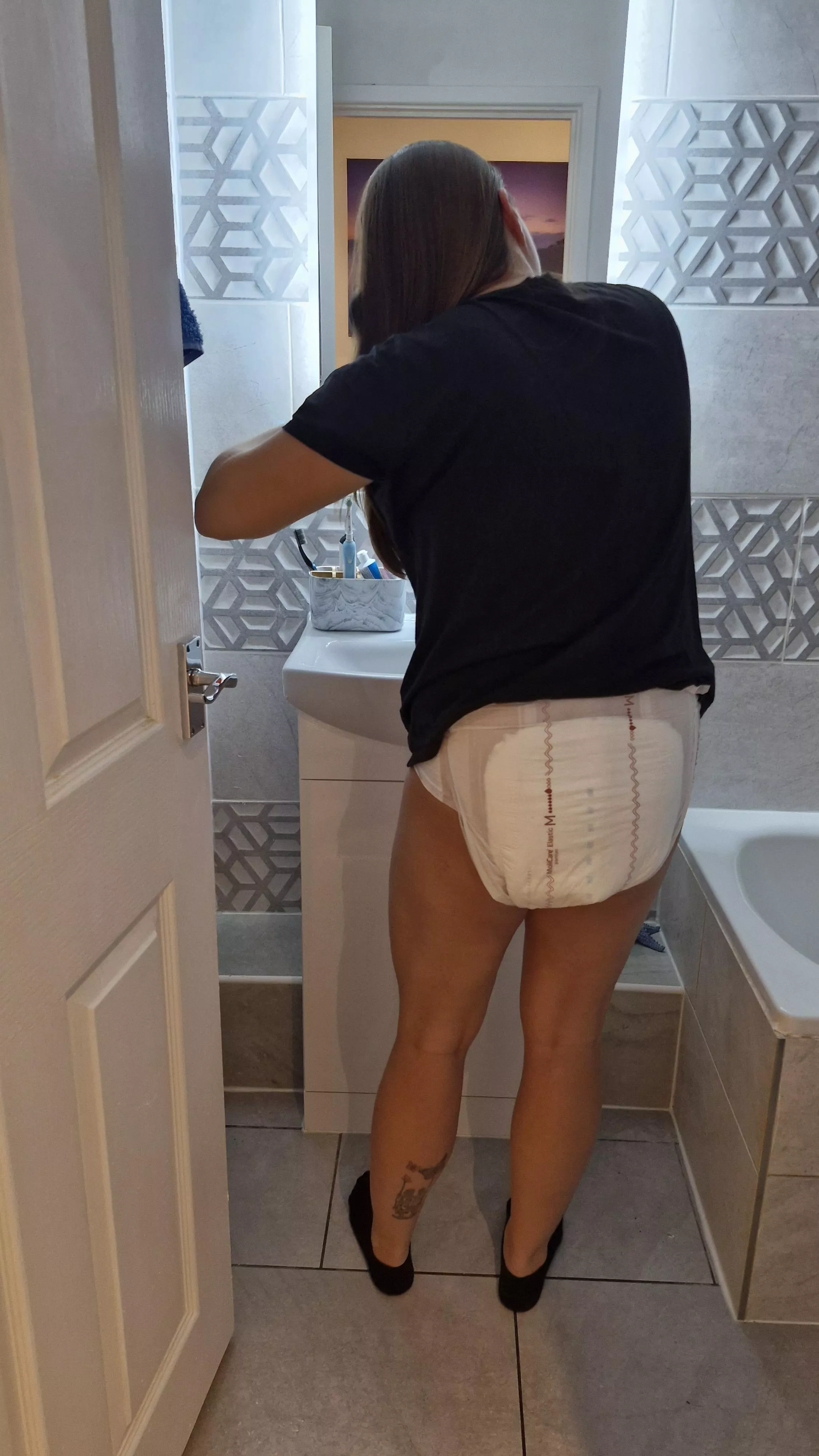 Getting ready for work