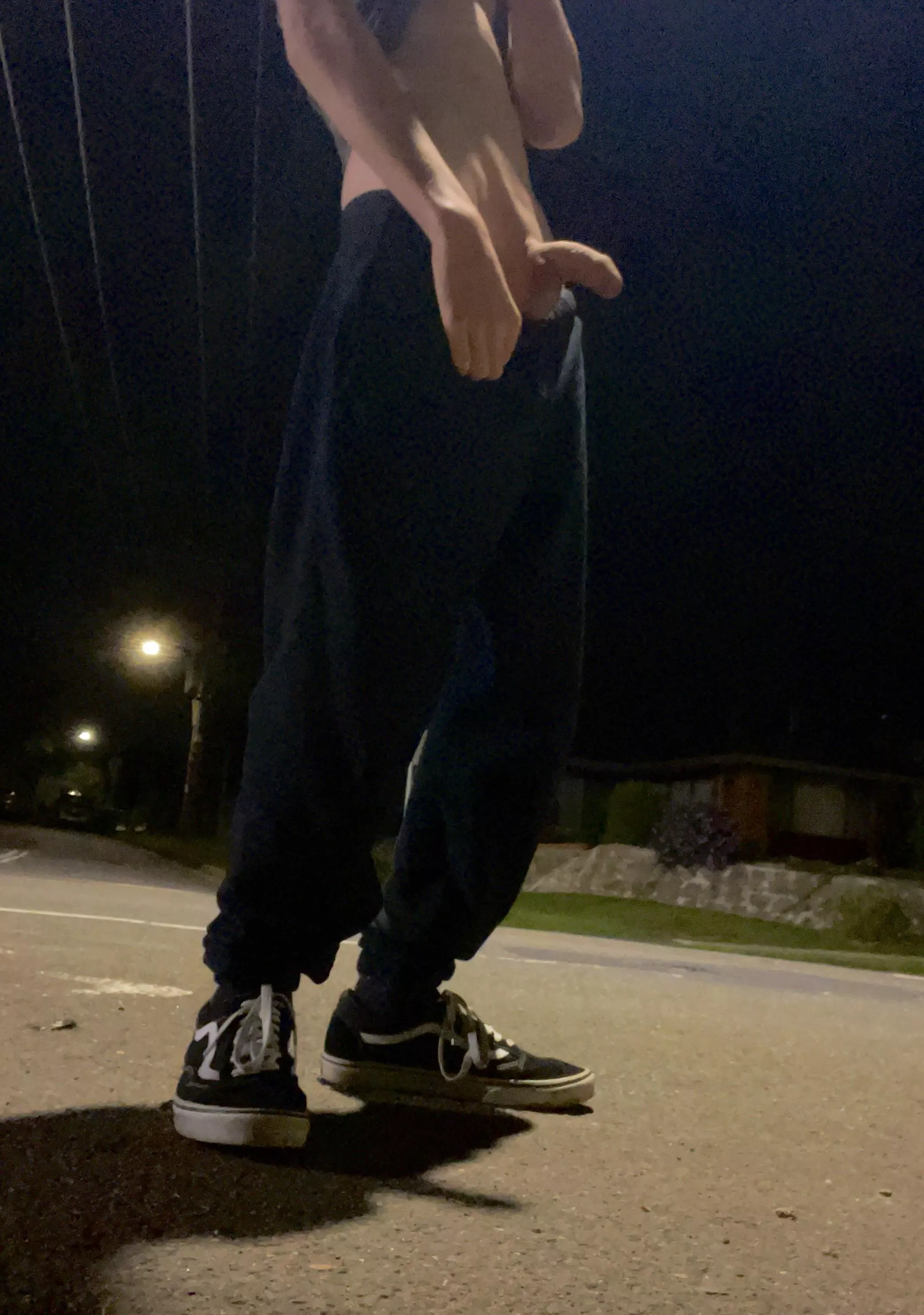 I love flashing my softie outside 