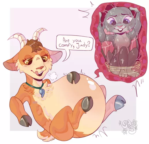 {Image} Commission that a while ago, Are you comfy, Judy?