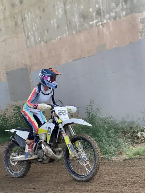 Just sharing a pic from me during a race. 