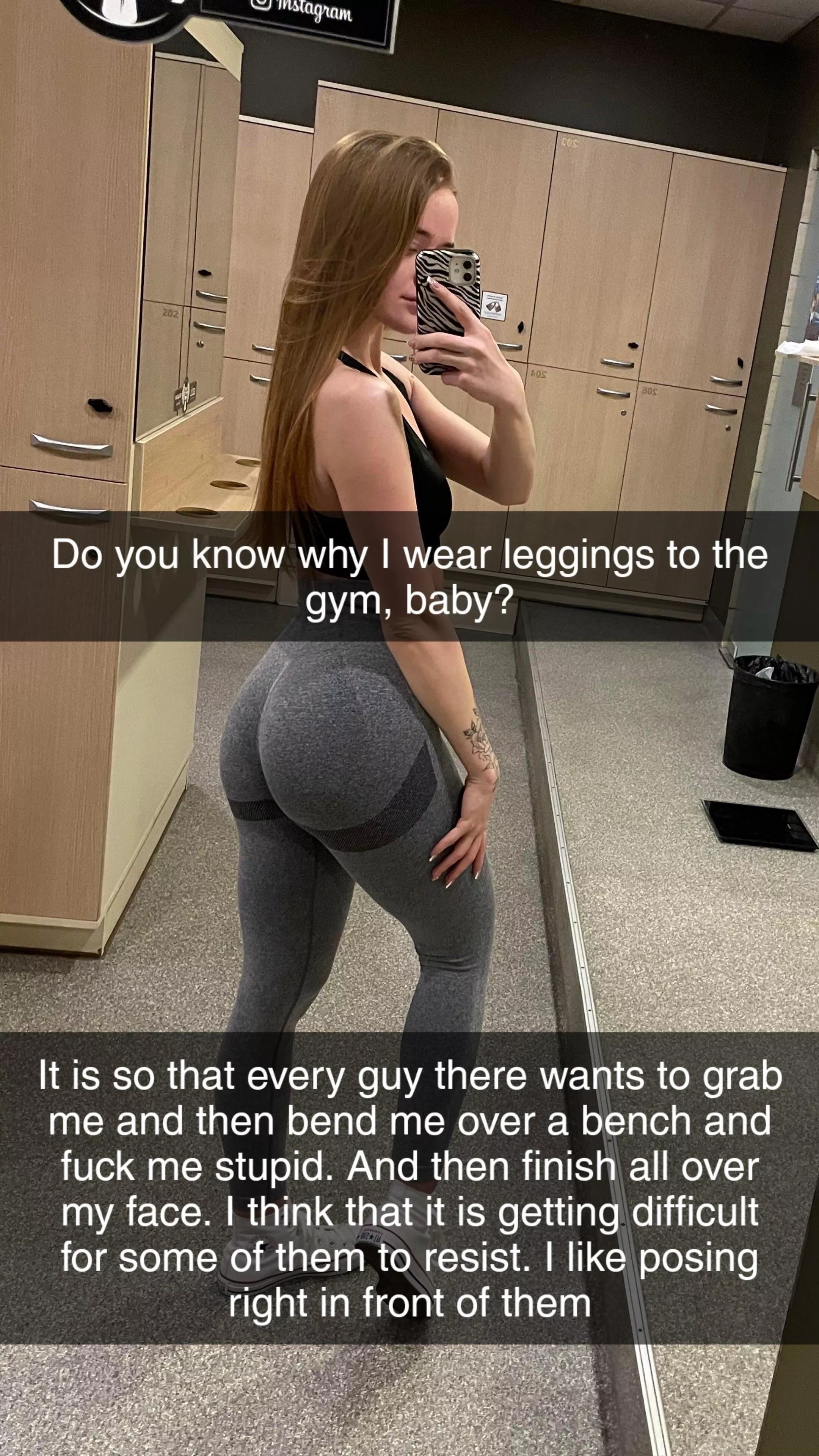 Just workin' the glutes...