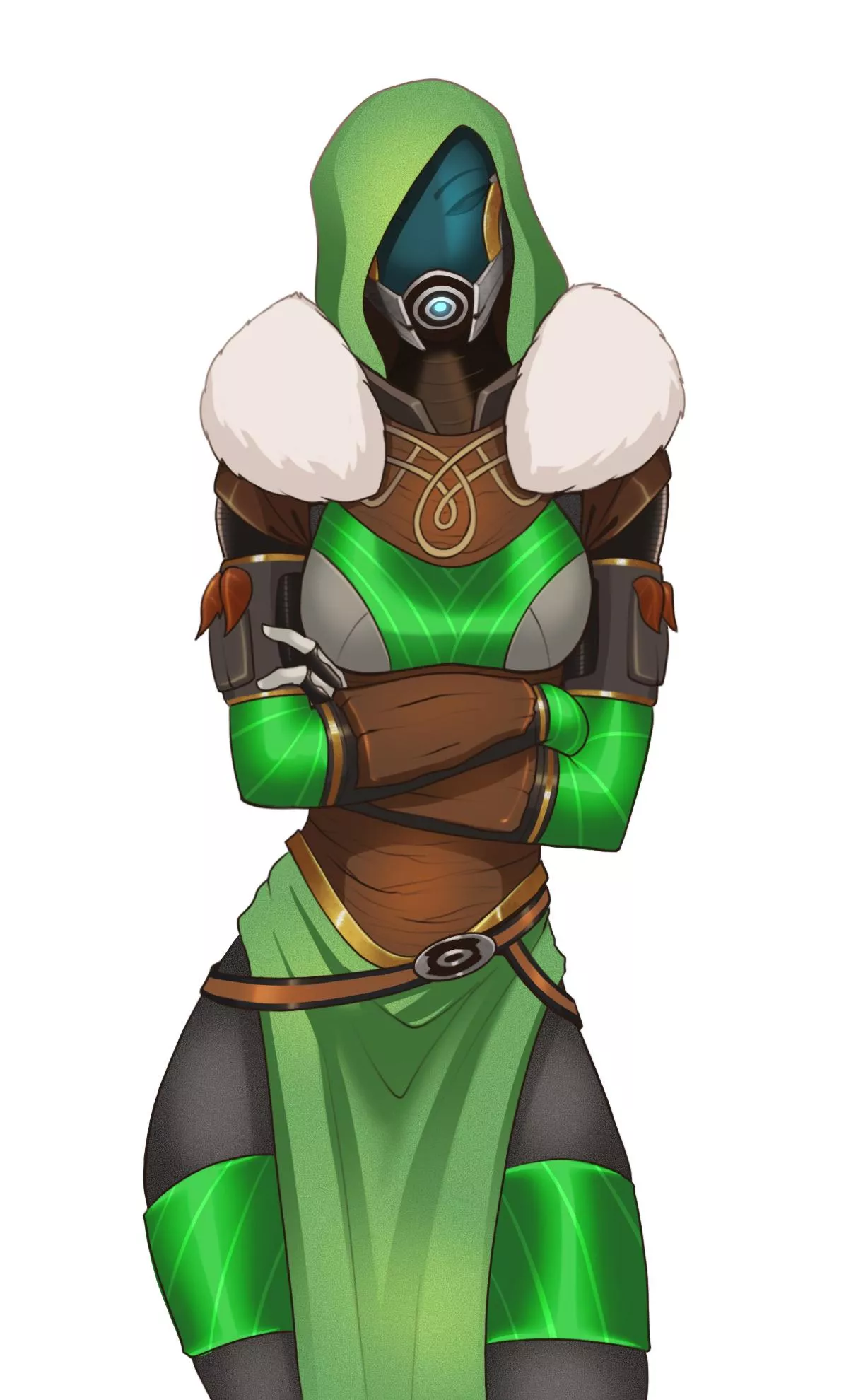 Kerillian quarian [F] (Mass Effect) (@spaceMAXmarine)