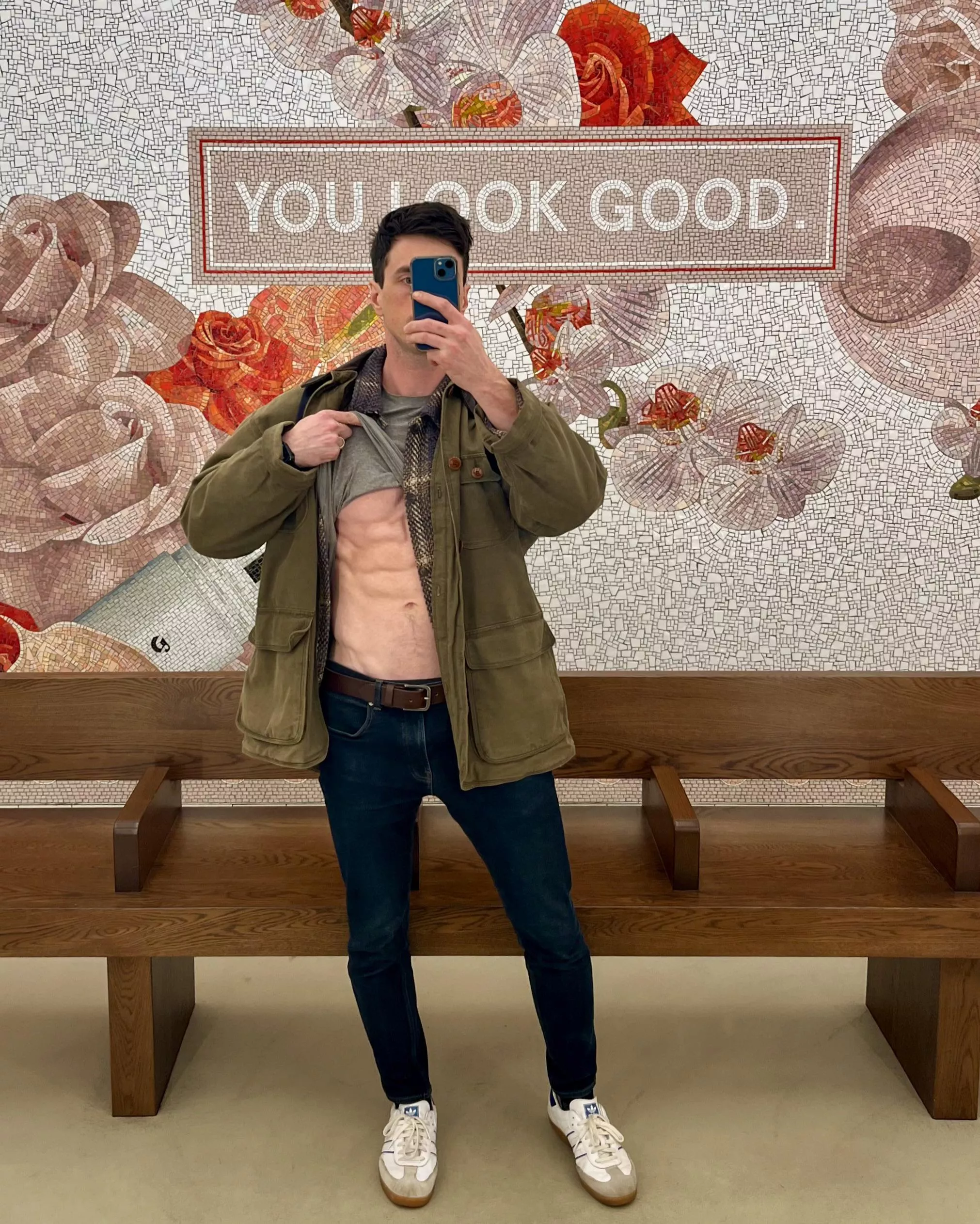 Kind mirror, very encouraging. 