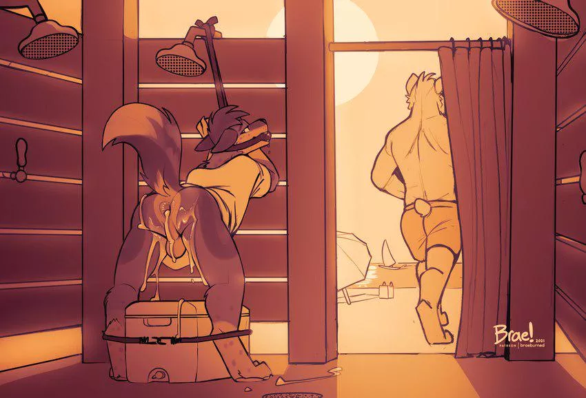 Left as a public beach cum dump (braeburned)