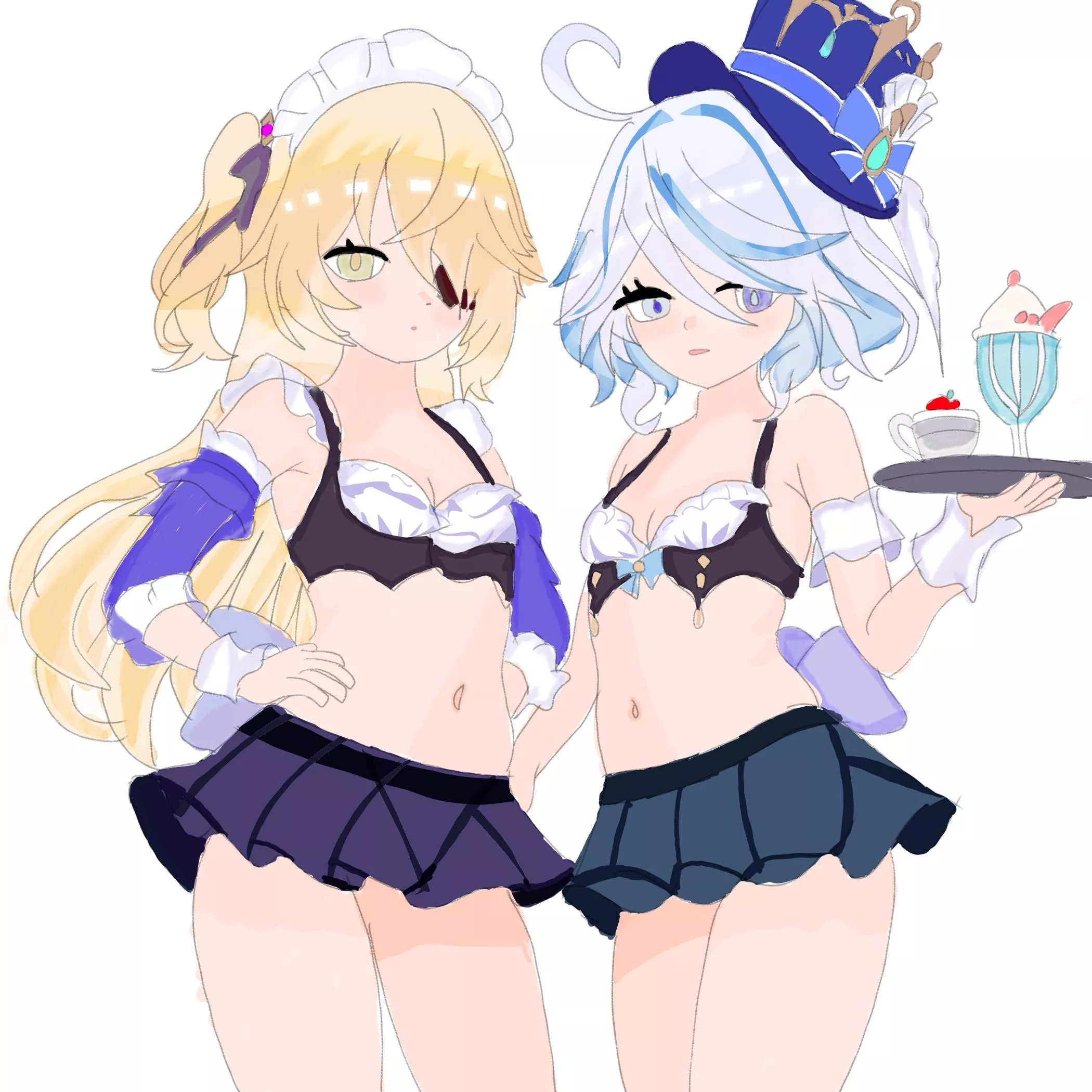 Maid Fufu and Fifi