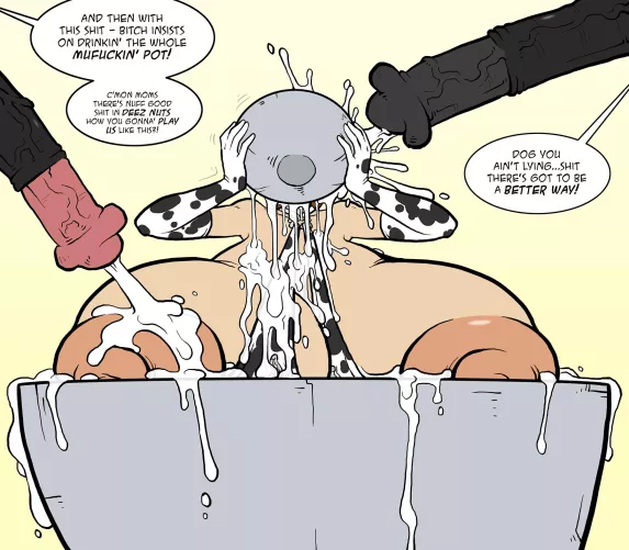 Mommy needs her protein 