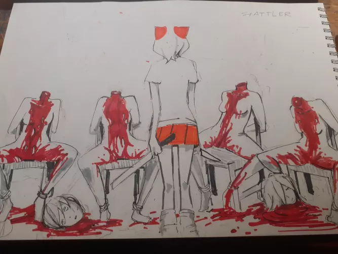 (Oc) beheading a bunch