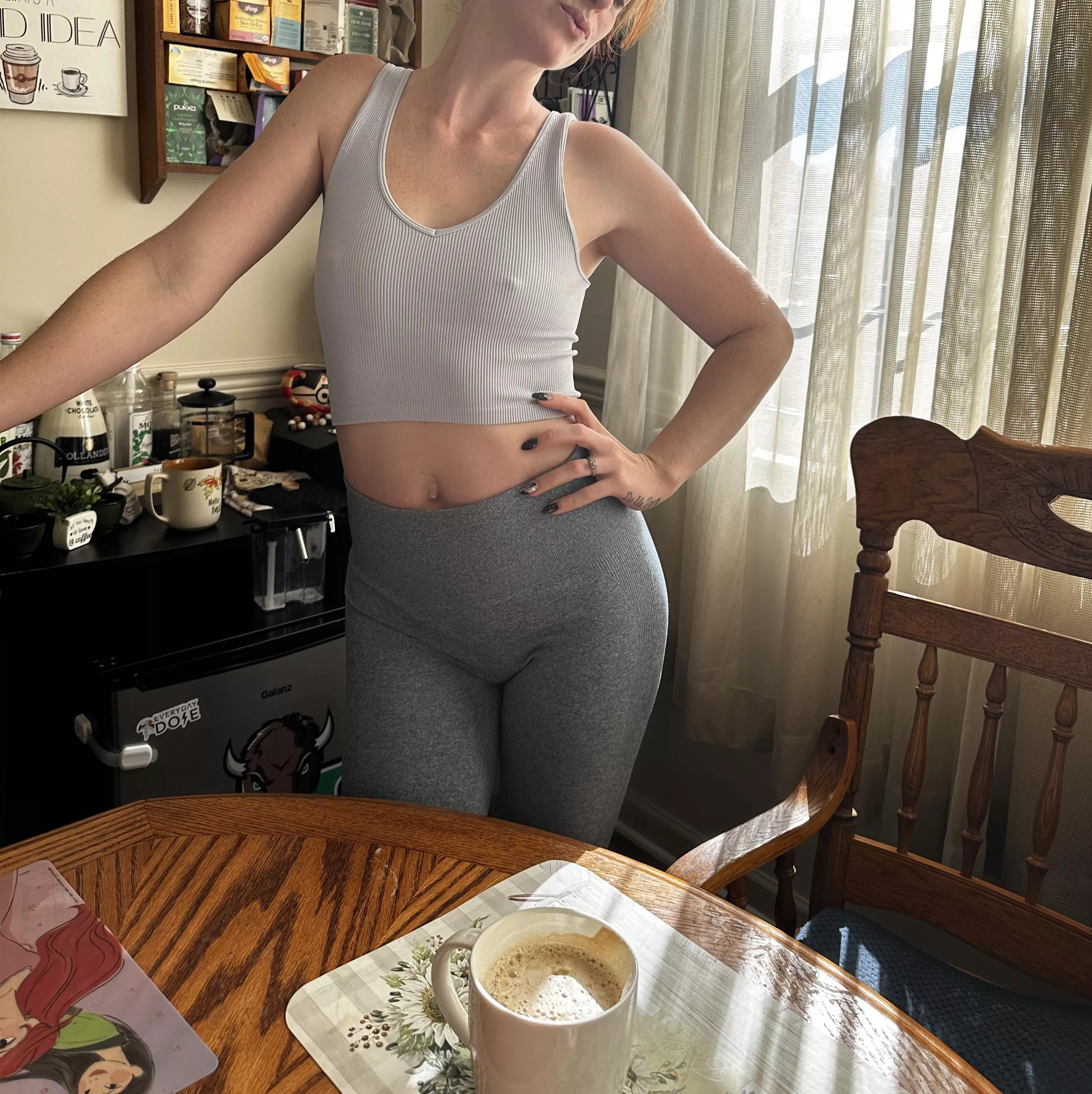 Post yoga coffee [f]