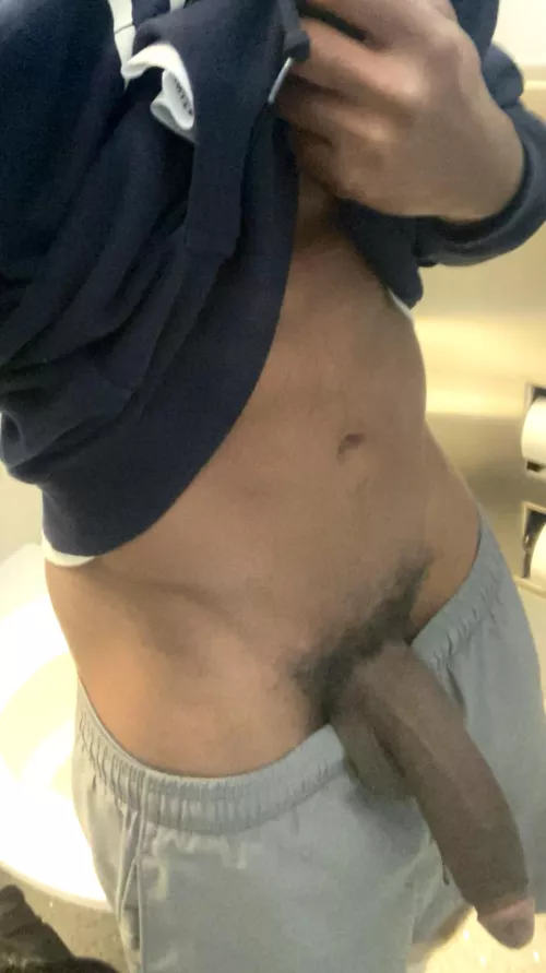 quickie in a public restroom? 👀