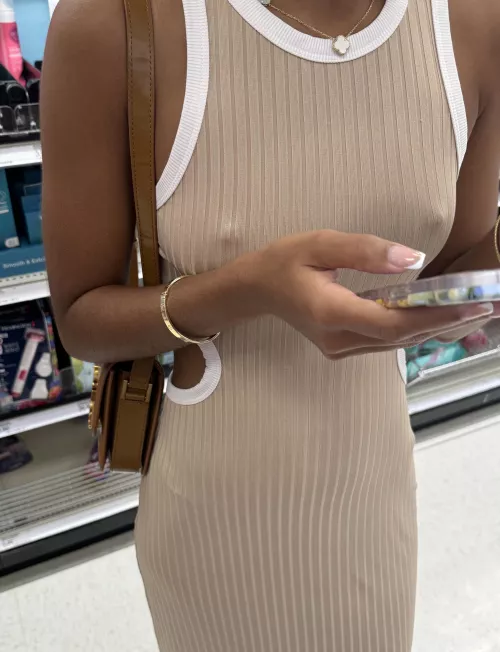 Running errands in this skin tight dress is my favorite 