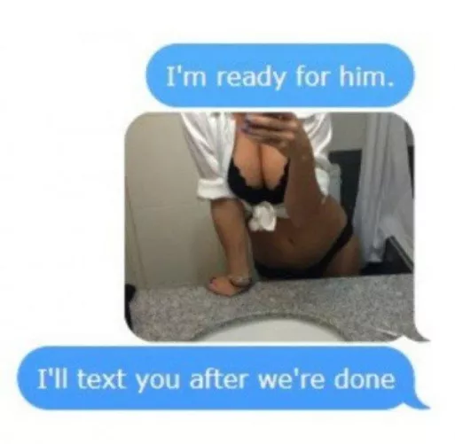 She is ready, are you?