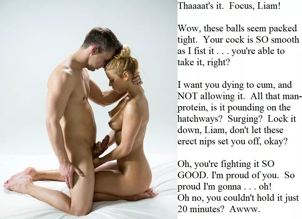 Soooo hard. Sooo firm! You must be ACHING to splatter me with all that cum, right? Last time, we found sperm three meters away!