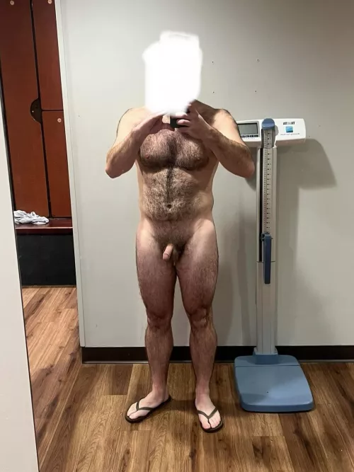 Steam room and showers were busy this morning. Always feels good to spend the morning naked with others. 